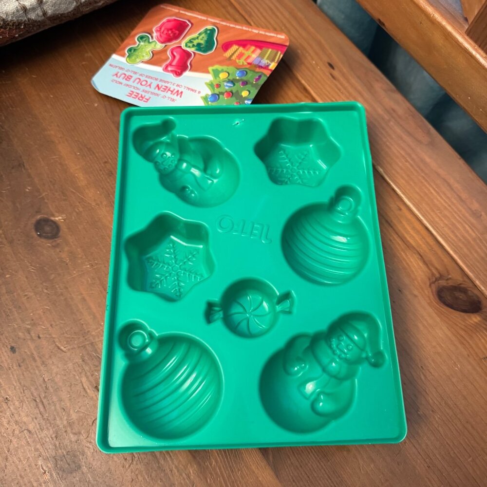 Vintage Jello Mold Christmas Holidays Jigglers Candy Molds